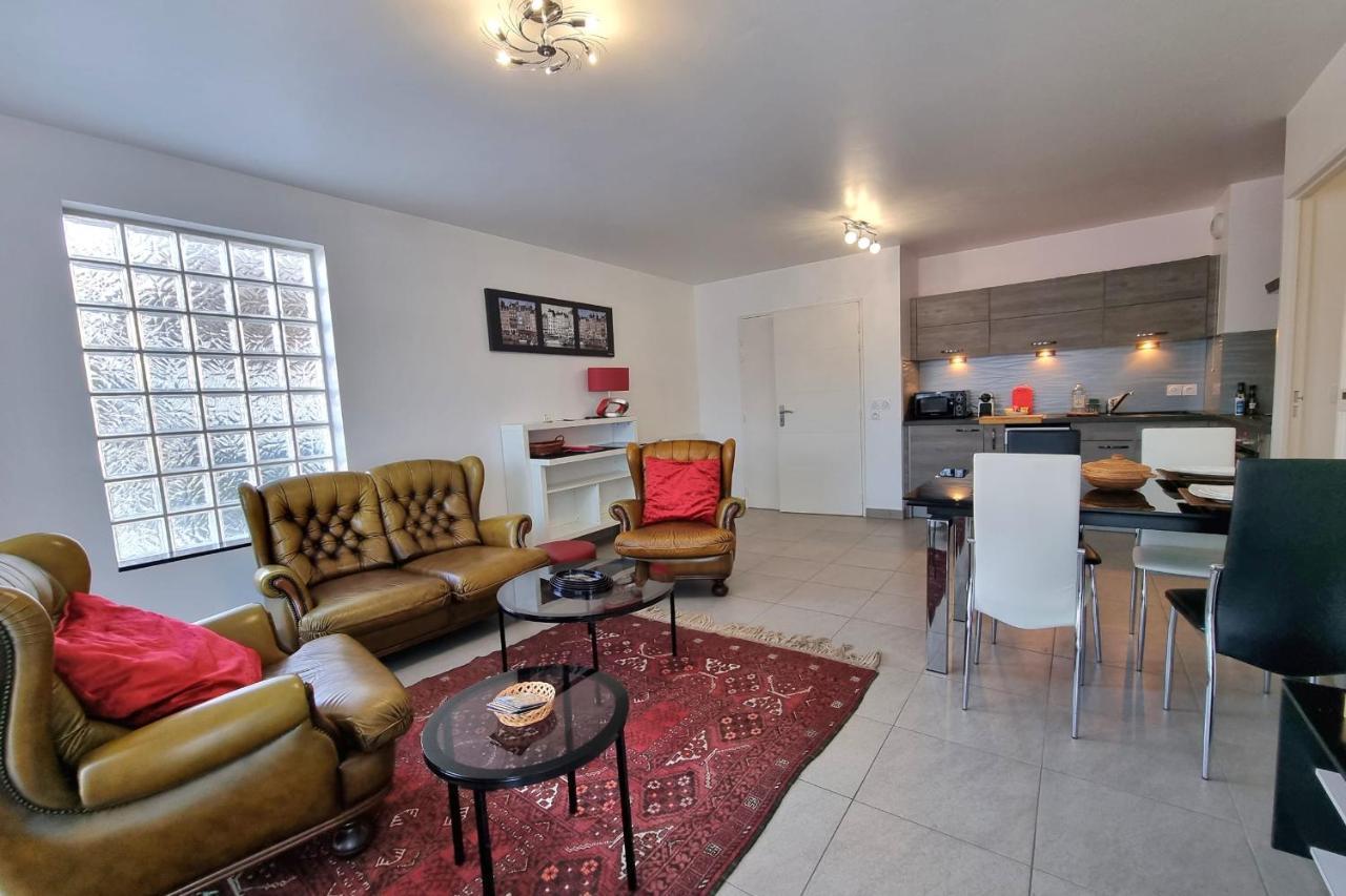Chez Lou Et Dan 4P Apartment With Balcony Elevator And Secure Parking Honfleur Luaran gambar